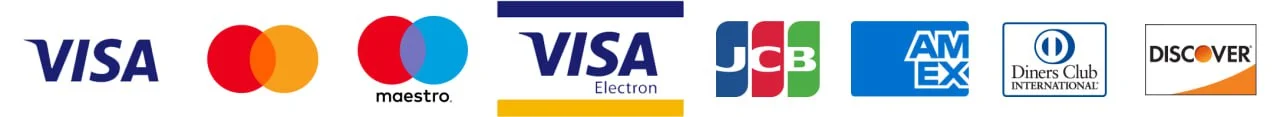 Accepted payment methods
